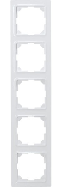 Eltako - Kader E design 5voudig [55] sensoren, poolwit glanzend - 30055759
