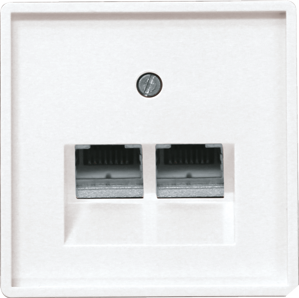 Eltako - UAE/IAE afdekking 2 voudig voor E 55 kaders antraciet mat - 30055843