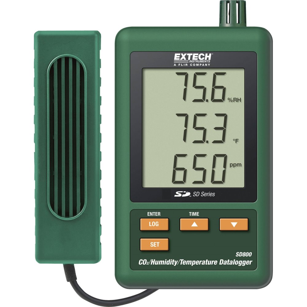 Extech - CO2 Vochtigheid/Temp datalogger - A91080027