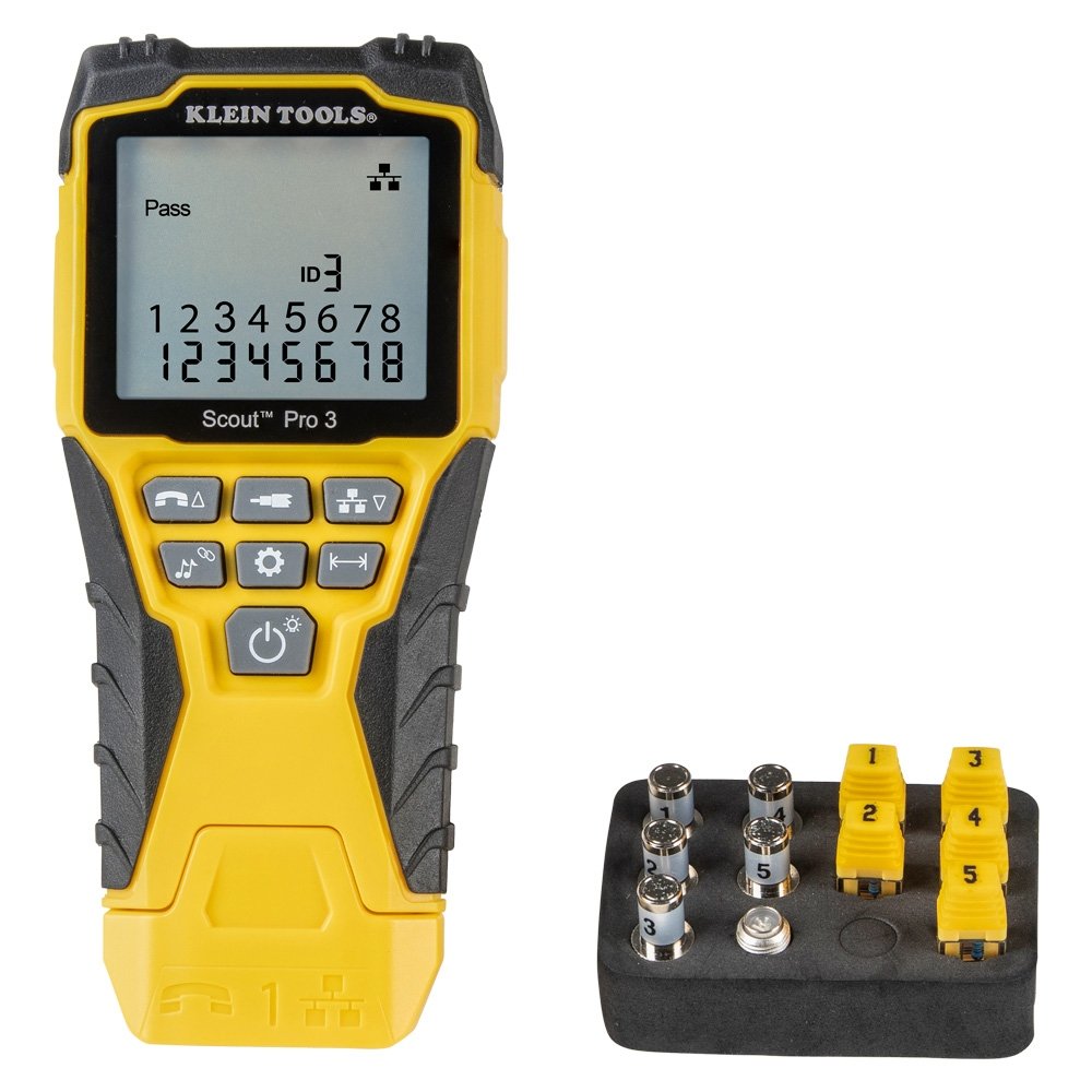 KLEIN - Scoutpro 3 VDV tester met 5 afstandmodules - A81000254