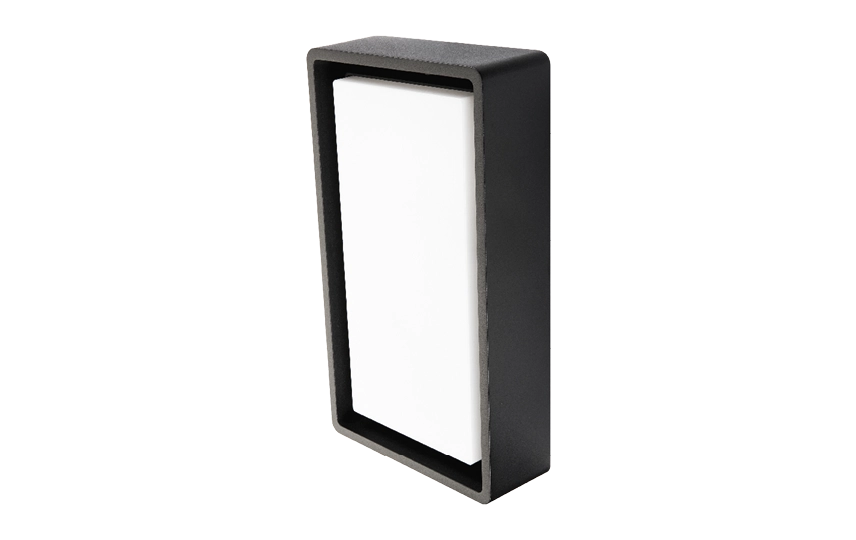 SG Lighting - Frame LED zwart 770lm 3000K sensor IP66 - PROMO605553