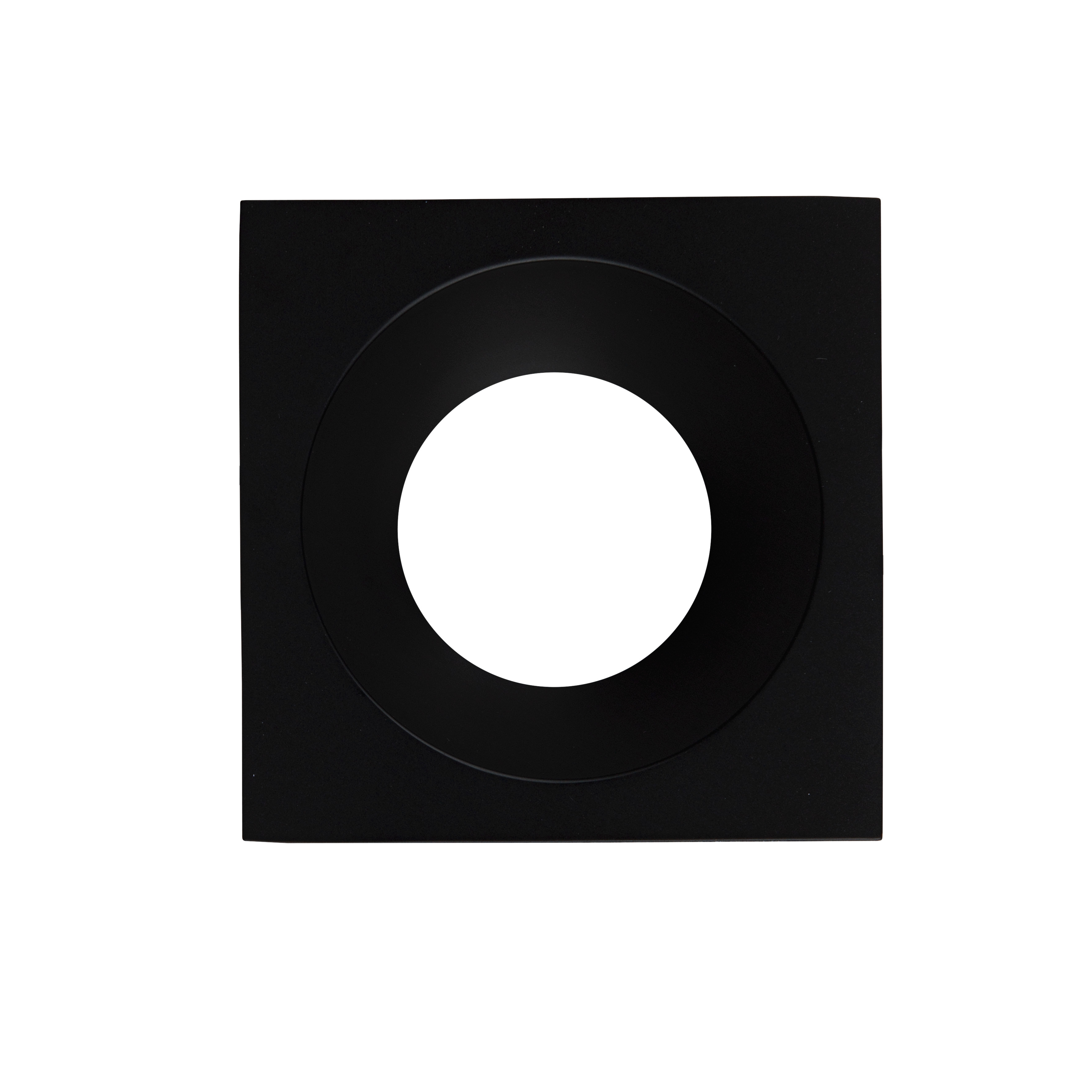 Europole - LED'UP collerette universal vierkant mat zwart - 5765