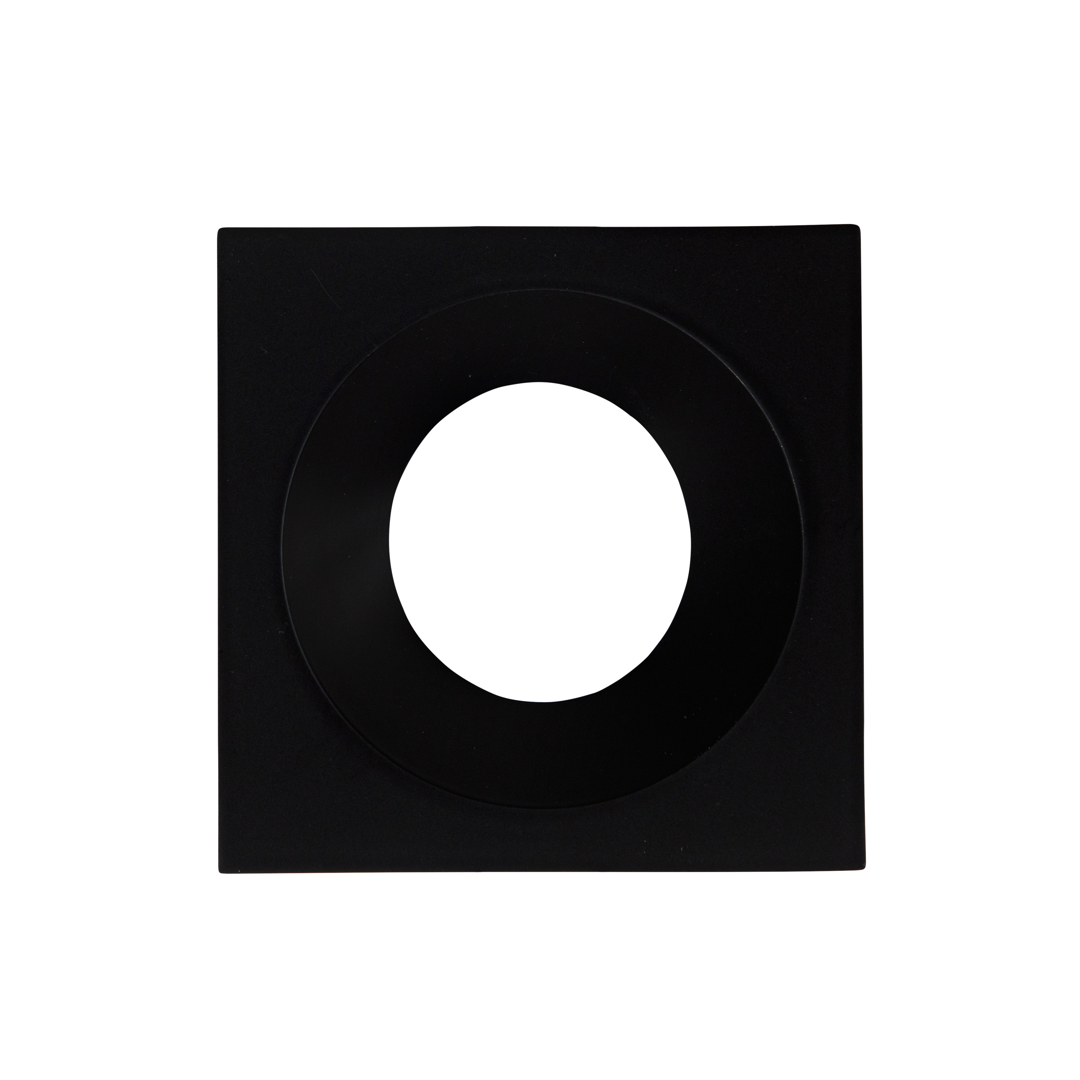 Europole - Ring LED'UP UNIVERSAL ESTHET ASYM vierkant zwart mat vast - 5785
