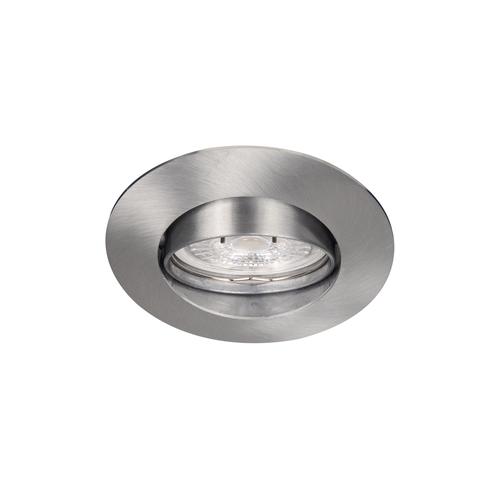 Europole - Spot BE BETTER ring GU10 rond orientable, alu geborsteld IP2 - 2313