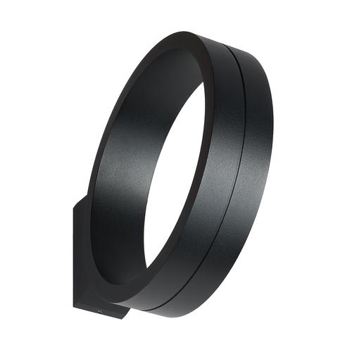 Europole - Wandlicht HOOP zwart 3000K 314lm 4,5W 120° IP65 - 37911