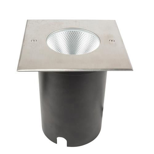 Europole - COLOSS 4 SWITCH 230 vierkant inox geborsteld 2400K/3000K/4 - 54056