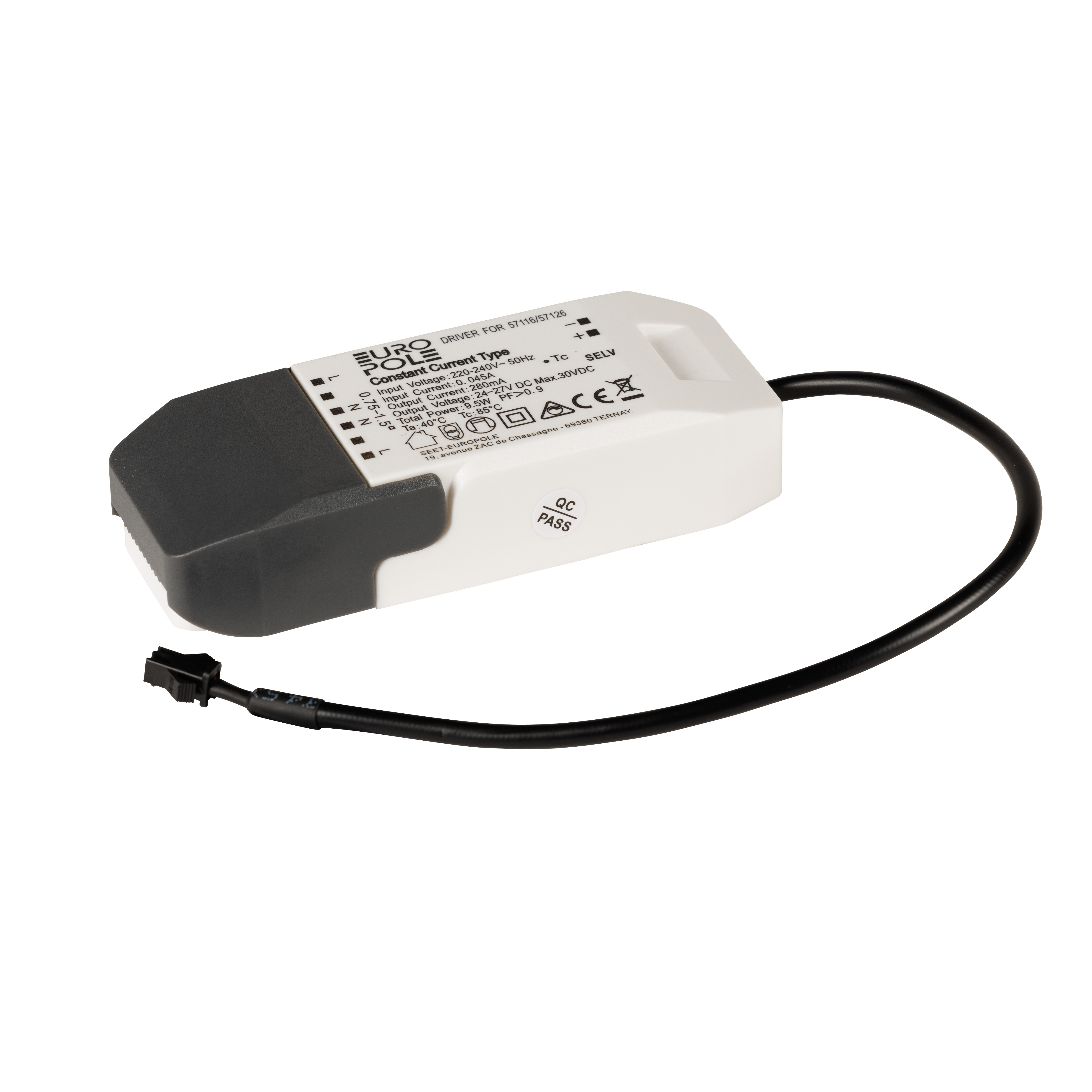 Europole - Los onderdeel : transformator LED'UP UNIVERSAL PRO - 57676