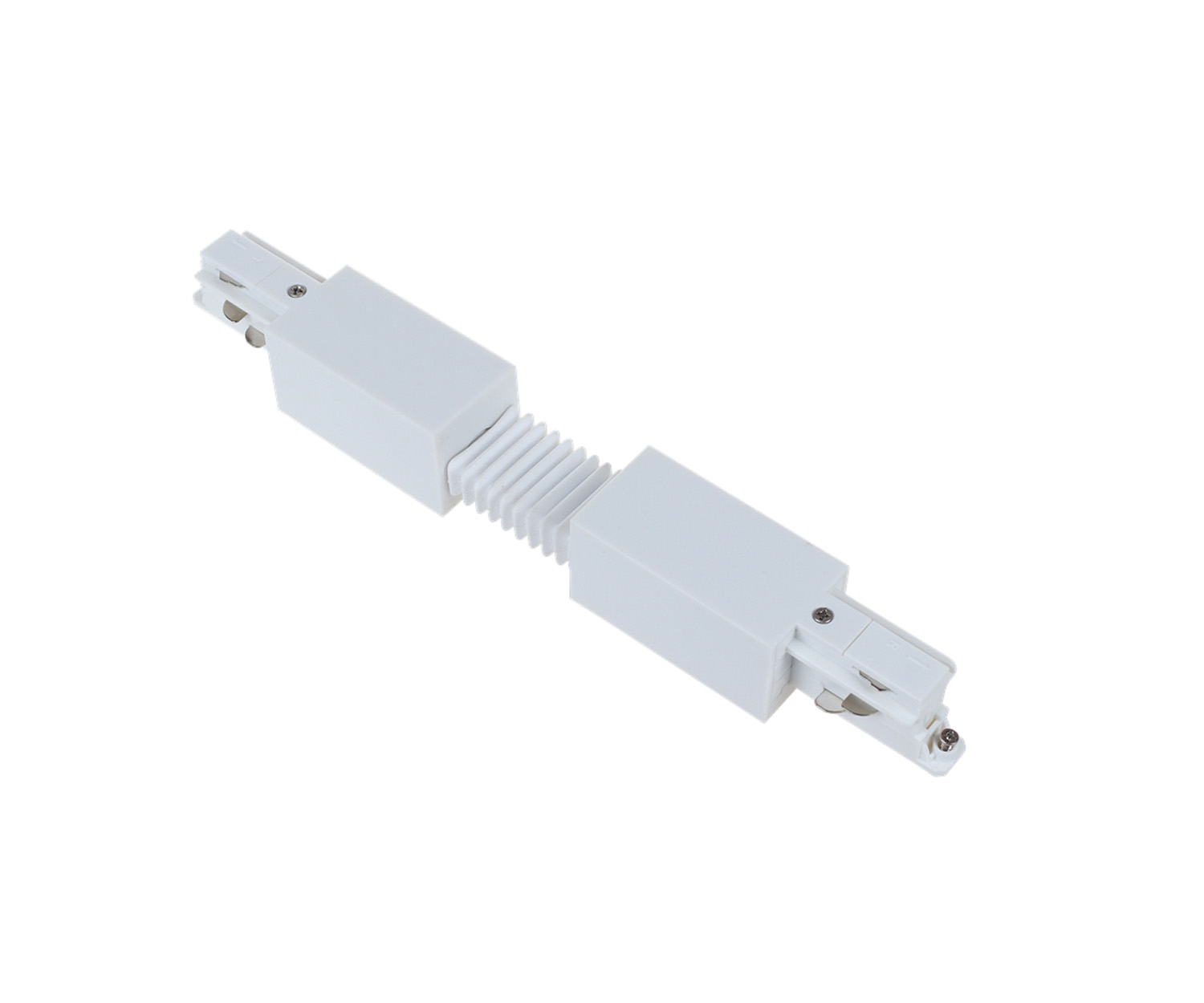 Unibright - 3 fase rail flexible connector wit - 3FLCONW