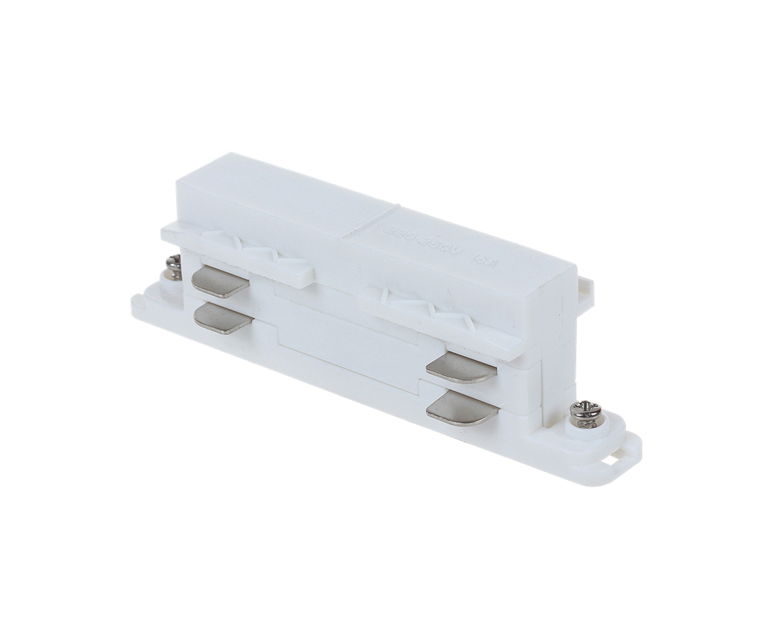 Unibright - 3 fase rail mini connector wit - 3MCONW
