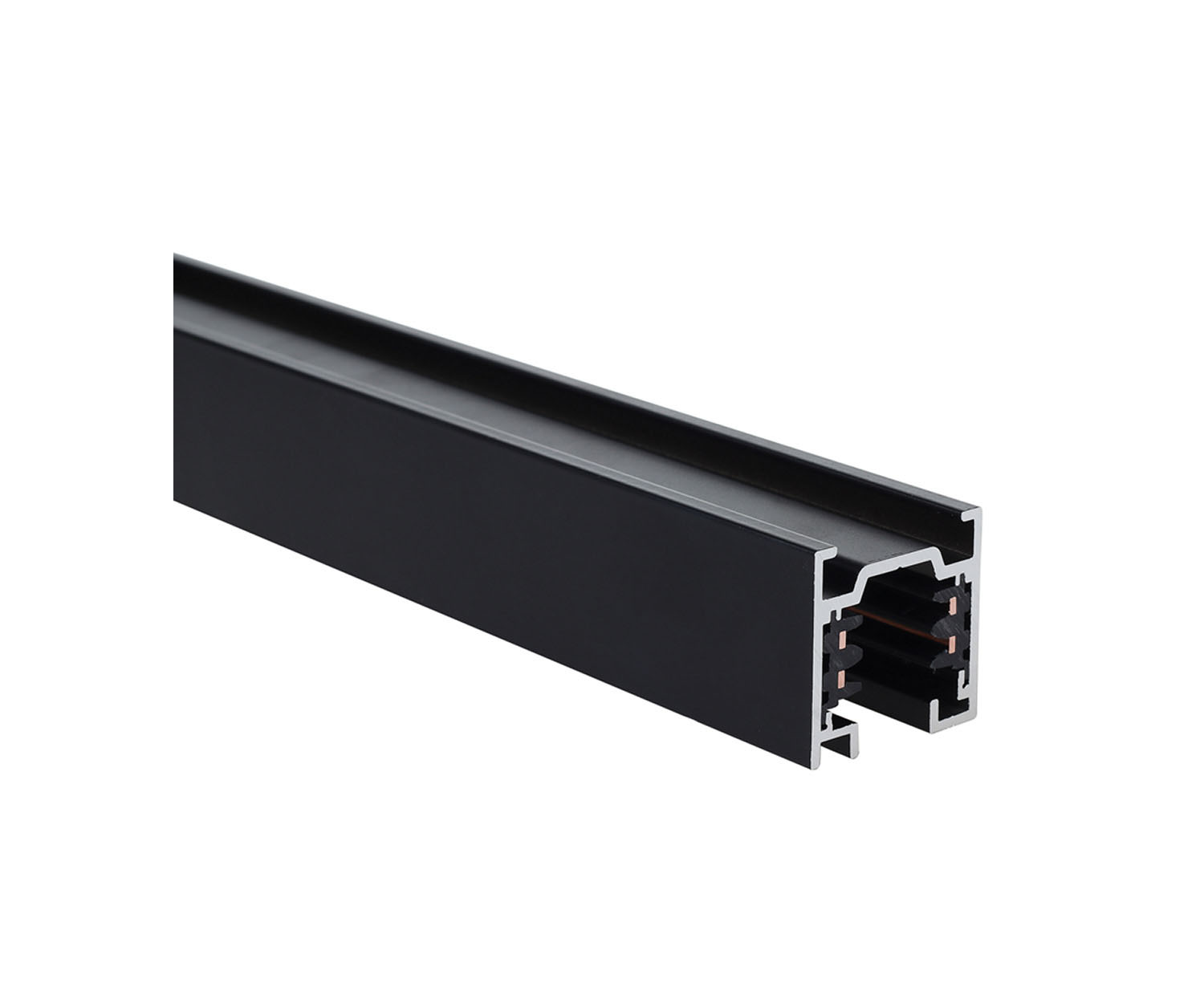 Unibright - 3 fase rail opbouw 200 cm zwart - 3TR200B