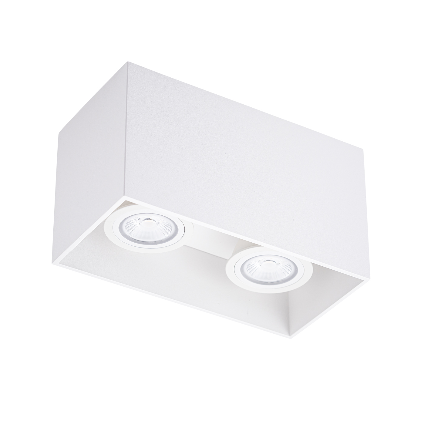 Unibright - Opbouw armatuur wit 2 x GU10 excl. Ledlamp - BL25WZL