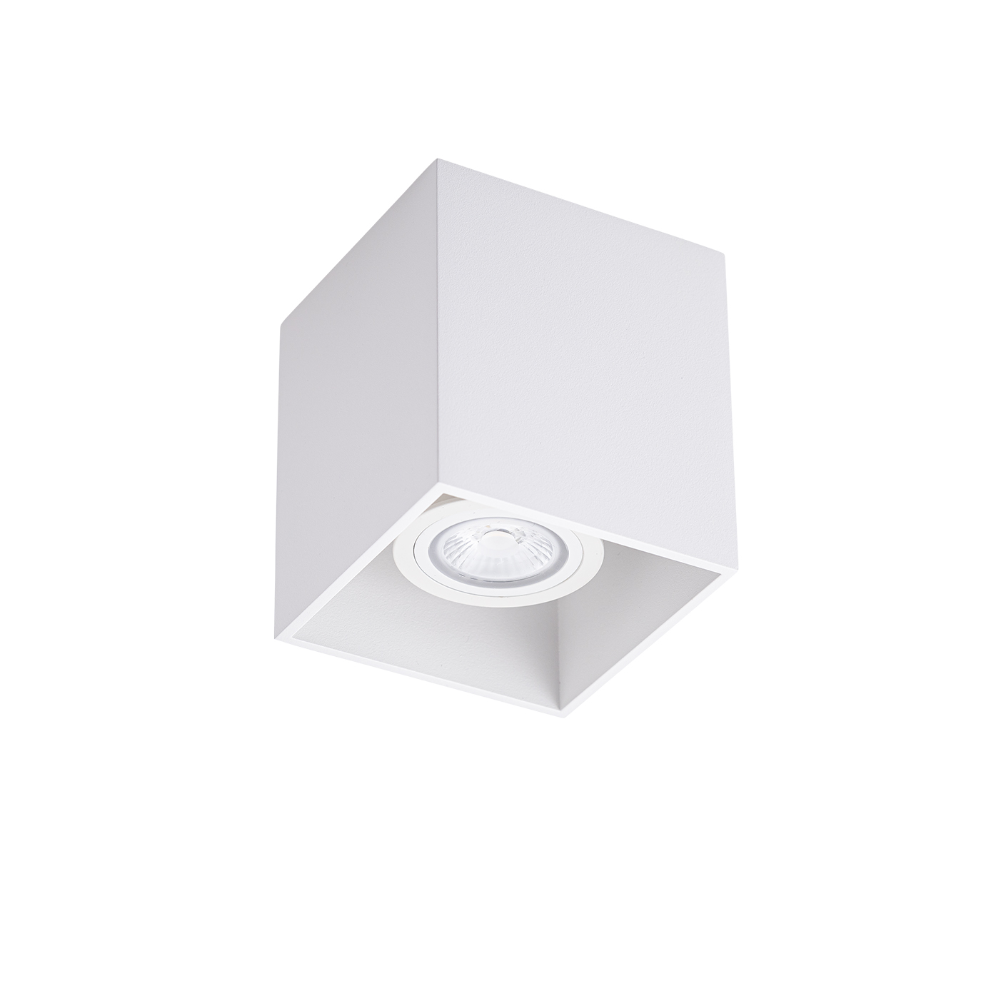 Unibright - Opbouw armatuur wit lamp Led GU10 6W incl. 560 lm - BL5W27