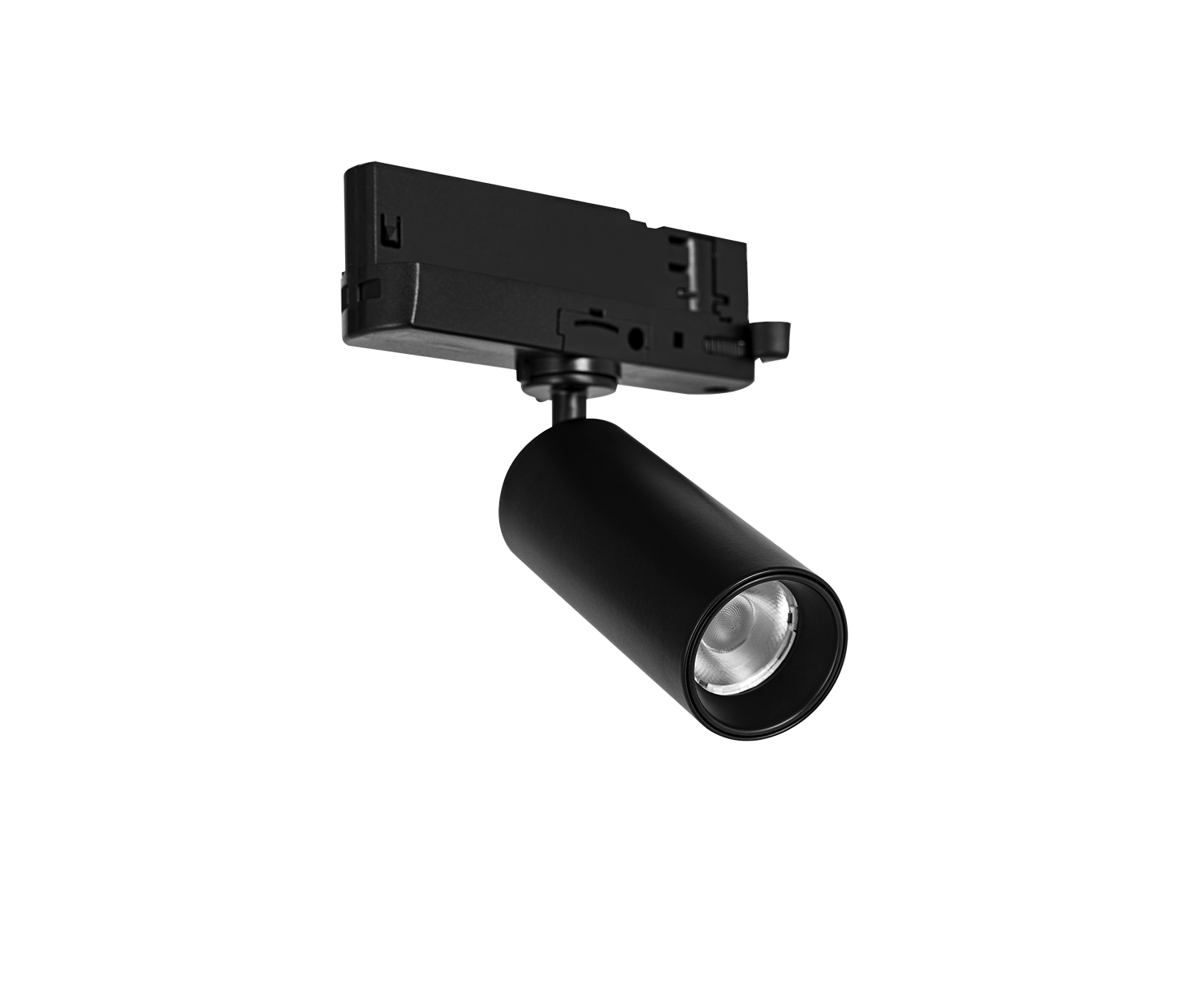 Unibright - 3 Fase Track light Drum Mini COB zwart 3000K incl. driv - DR3F830B