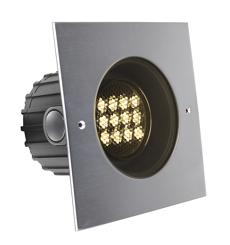 Proled - Grondspot vierkant Led Large Anti Glare - L171A6LGS