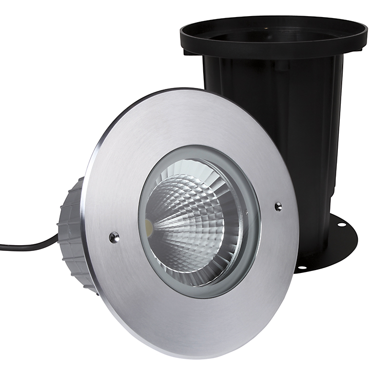 Proled - Grondspot rond LED warm wit 1800 Lumen - L171CB186R