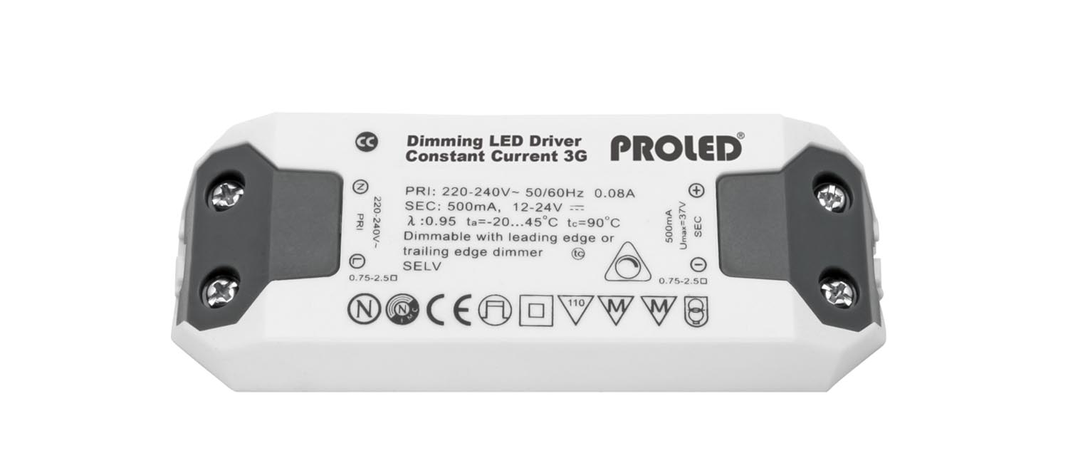 Proled - LED voeding triac dimbaar 350 mA 20 W IP20 - L5233520D3G