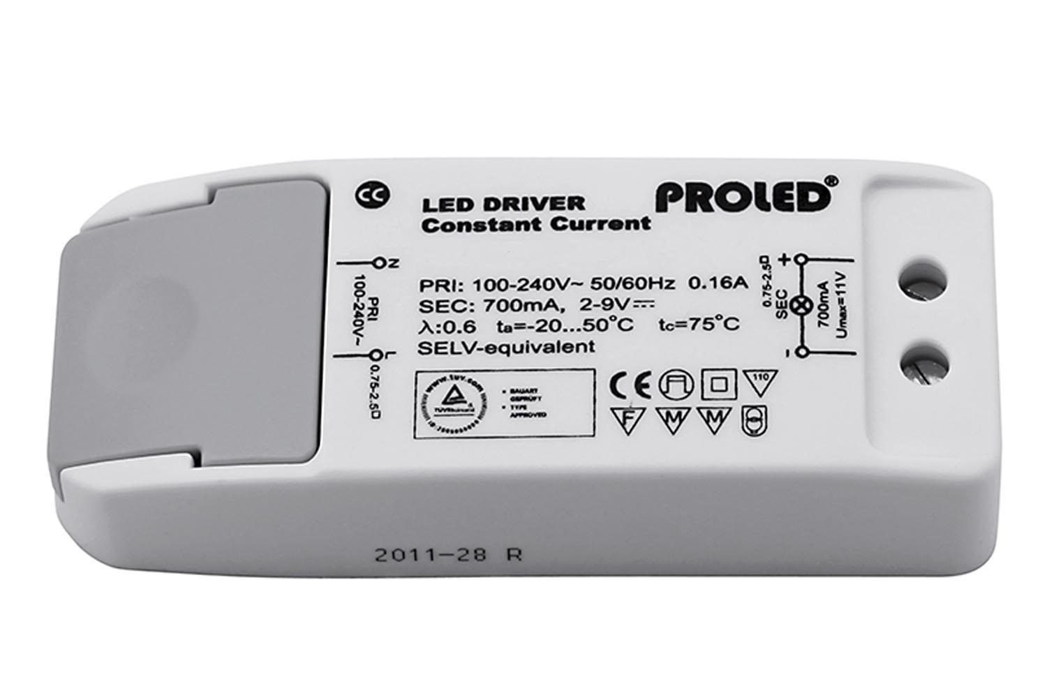 Proled - LED voeding 700mA 12W - L52370122G