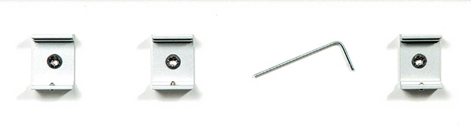 Proled - Montage clips (3) en inbussleutel voor aluminium profielen - L690001