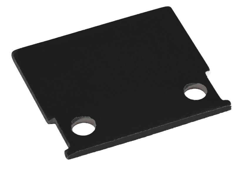 Proled - Eindkap vlak zwart voor M Line Standard - L690S3EB