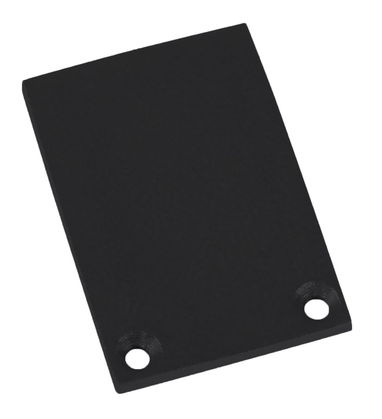 Proled - Eindkap vierkant zwart voor M Line Extra Low 24 - L69AS1EB