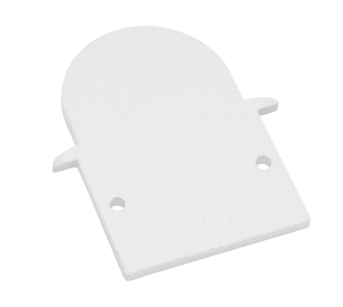 Proled - Eindkap rond wit voor M Line Recess 24 - L69CR2EW
