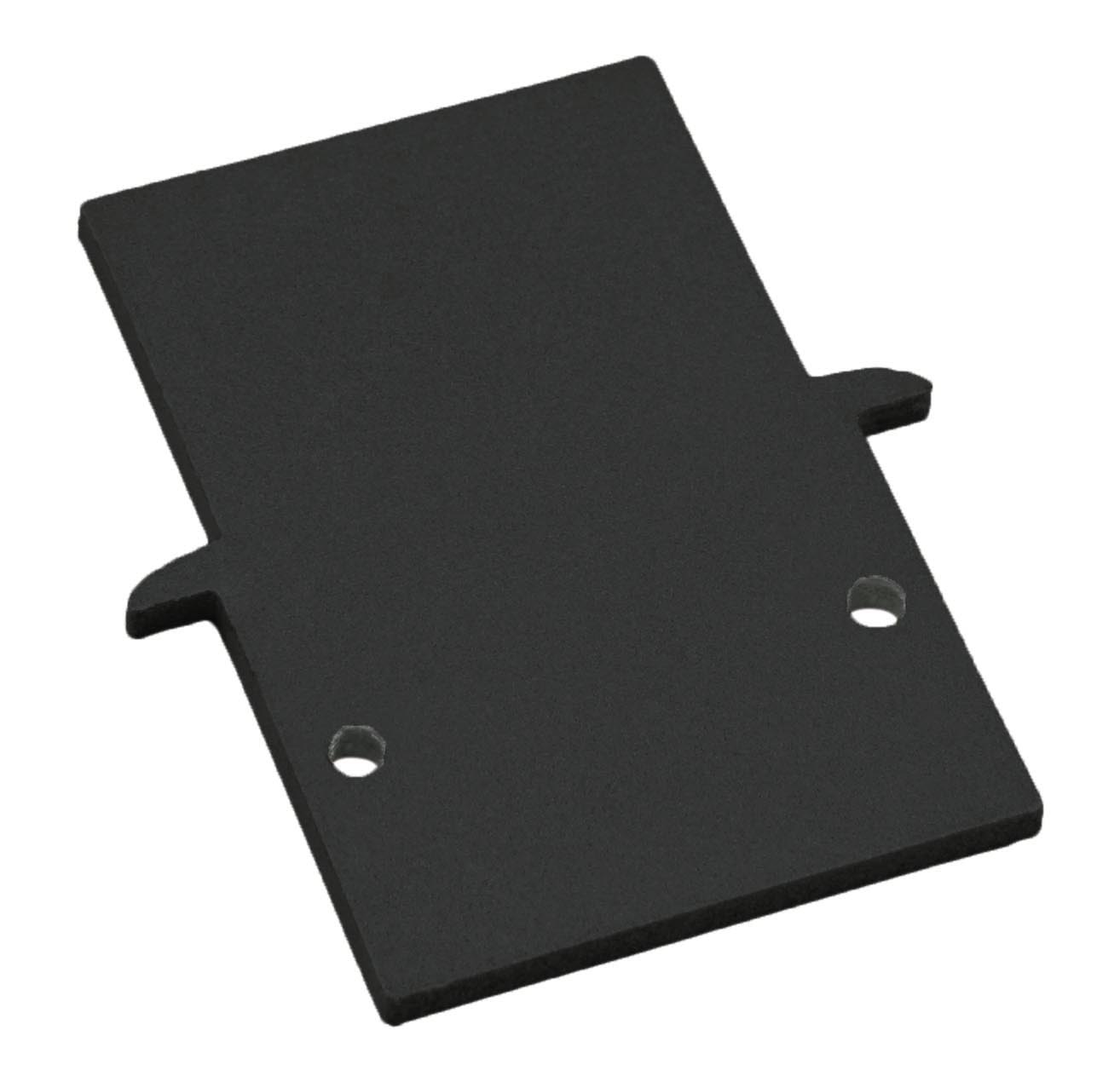 Proled - Eindkap vierkant zwart voor M Line Recess 24 - L69CS1EB