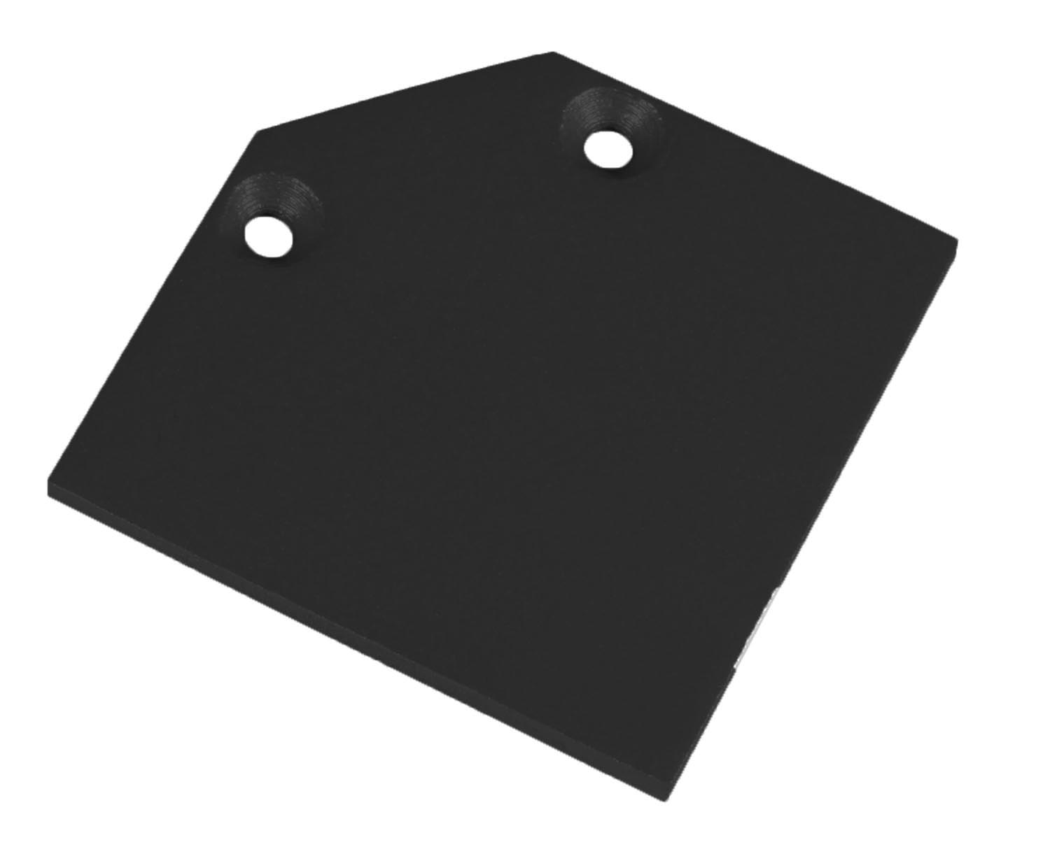 Proled - Eindkap triangle zwart voor C Line Corner profiel - L69L01EB