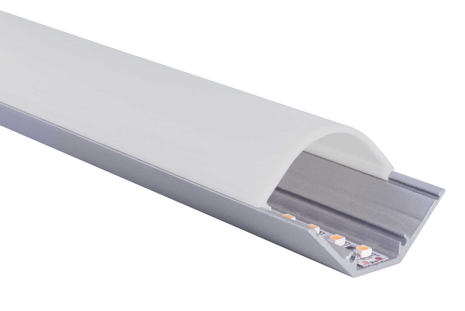Proled - Cover 200 cm ovaal opaal voor C Line Corner profiel - L69LC3M