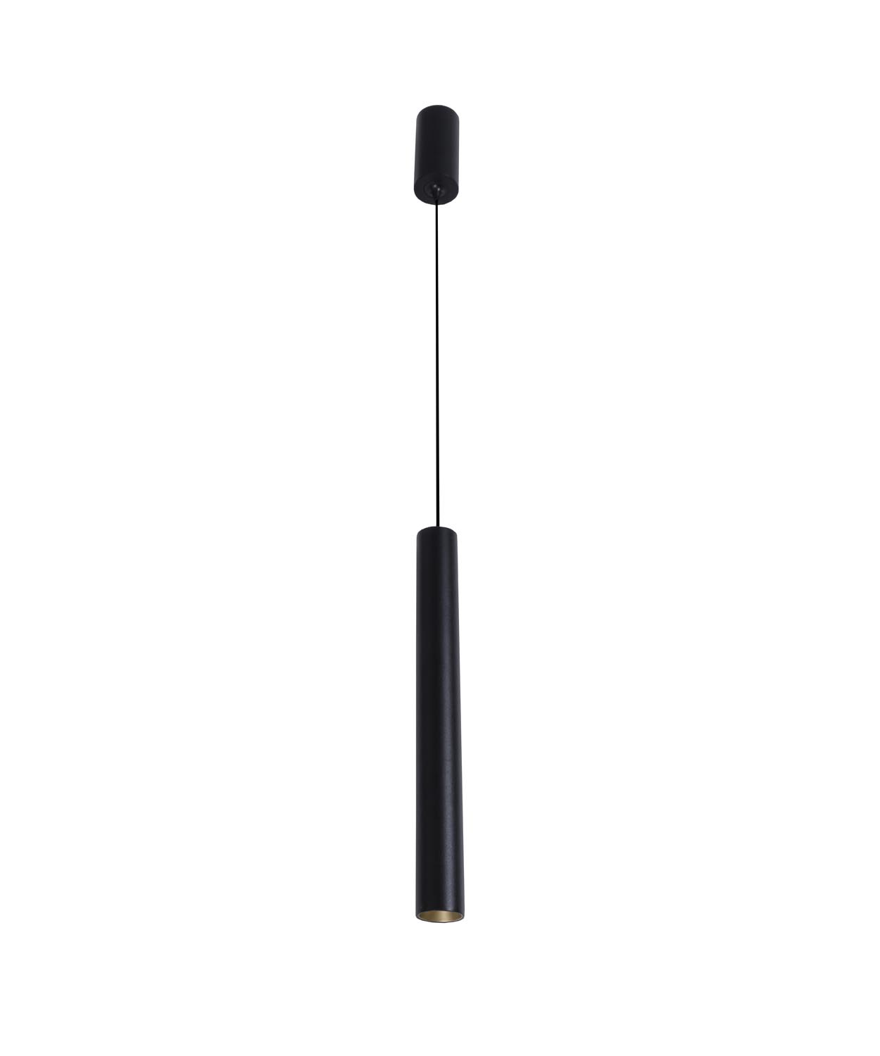 Unibright - Pendelarmatuur 2700K zwart incl. LED voeding - LVL2700B