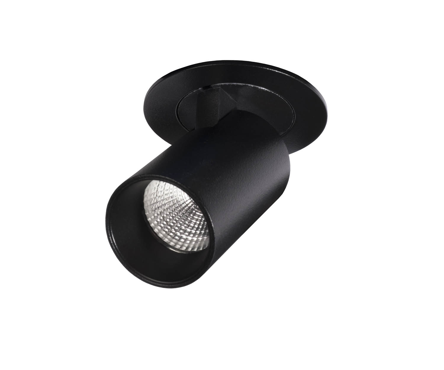 Unibright - Inbouwarmatuur zwart 3000K 8W COB 500 lm - LVRA830B