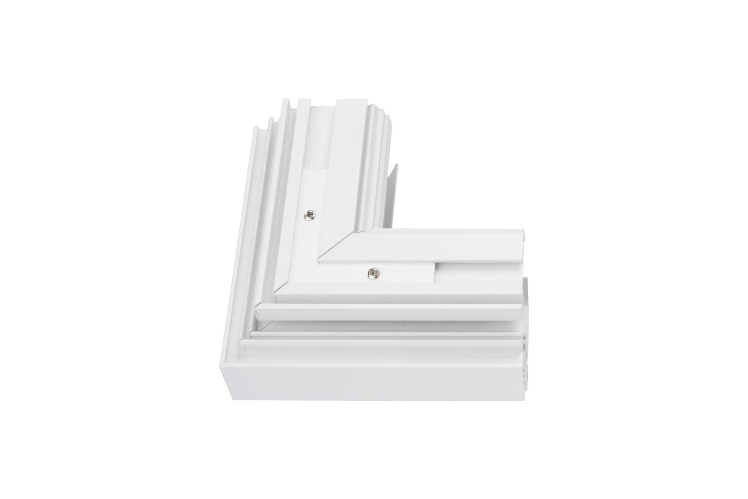 Unibright - LaVilla trimless Track 48V hoekstuk 90° plafond/ wand wi - LVTCOTRCWW