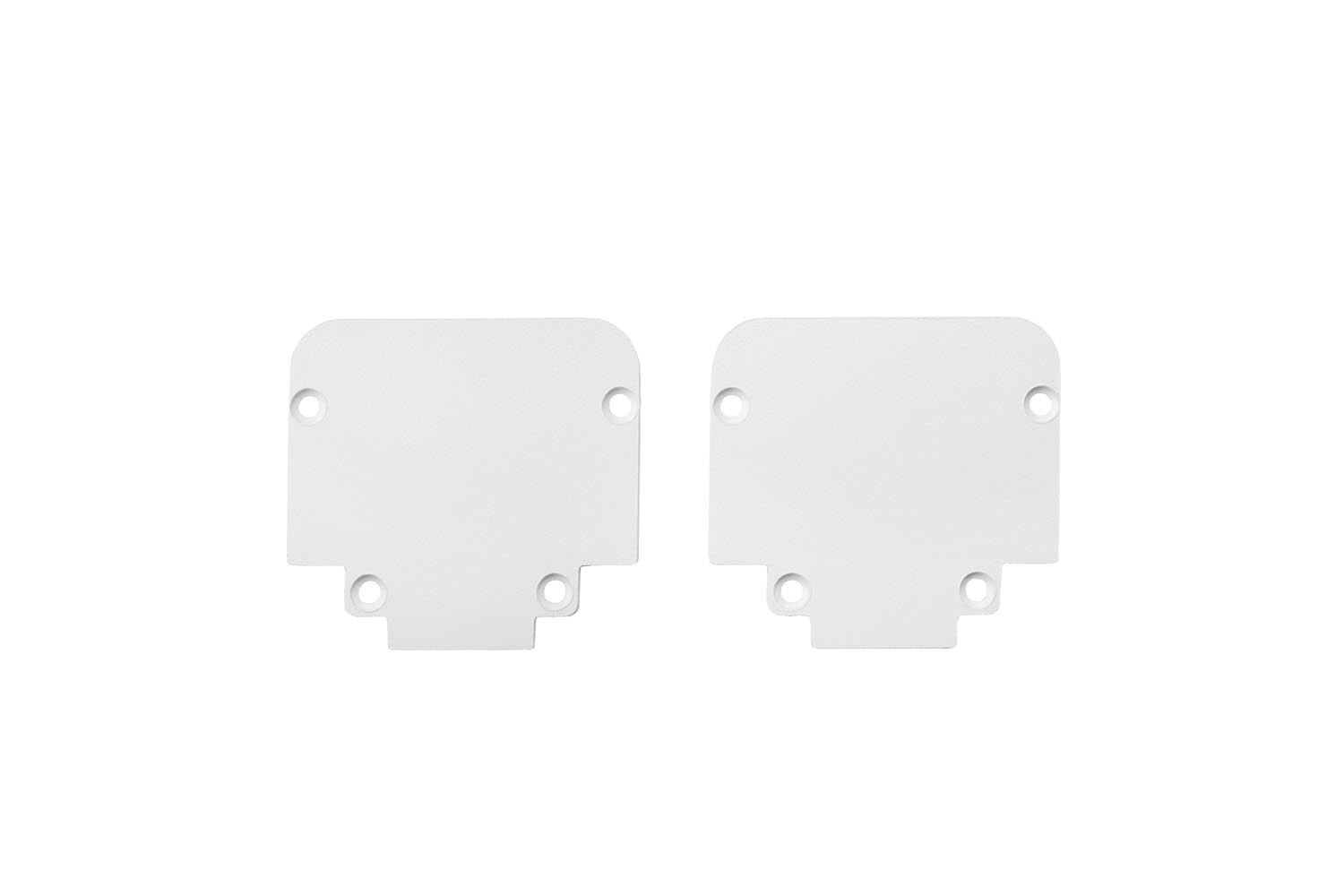 Unibright - LaVilla trimless track 48V eindkappen wit 2 stuks - LVTECTRW