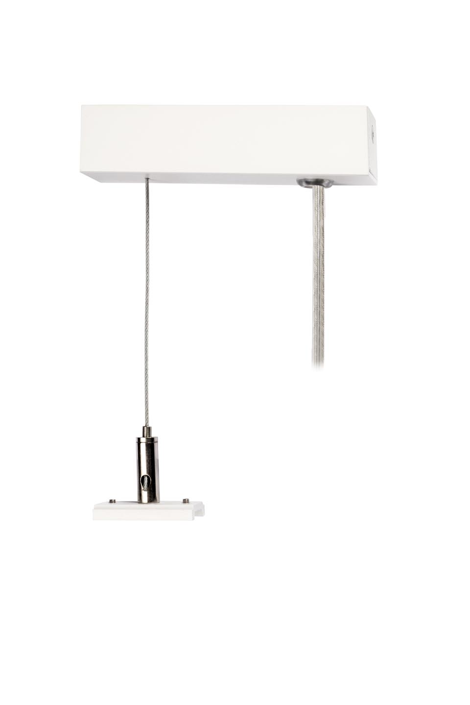 Unibright - LaVilla Track 48V plafond aansluitdoos + kabel 150cm ( 2 - LVTPSBDAW