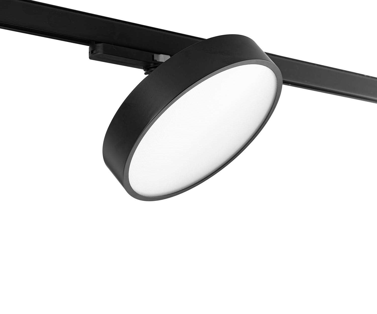 Unibright - Moon zwart 3 fase track light 240 mm 3CCT 10 22 W inst - MN3F240B