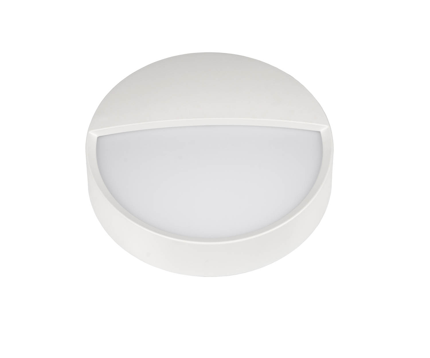Unibright - Moon diam 250 mm opaal plexiglas wit 3000K IK 10 - MNPW25012W