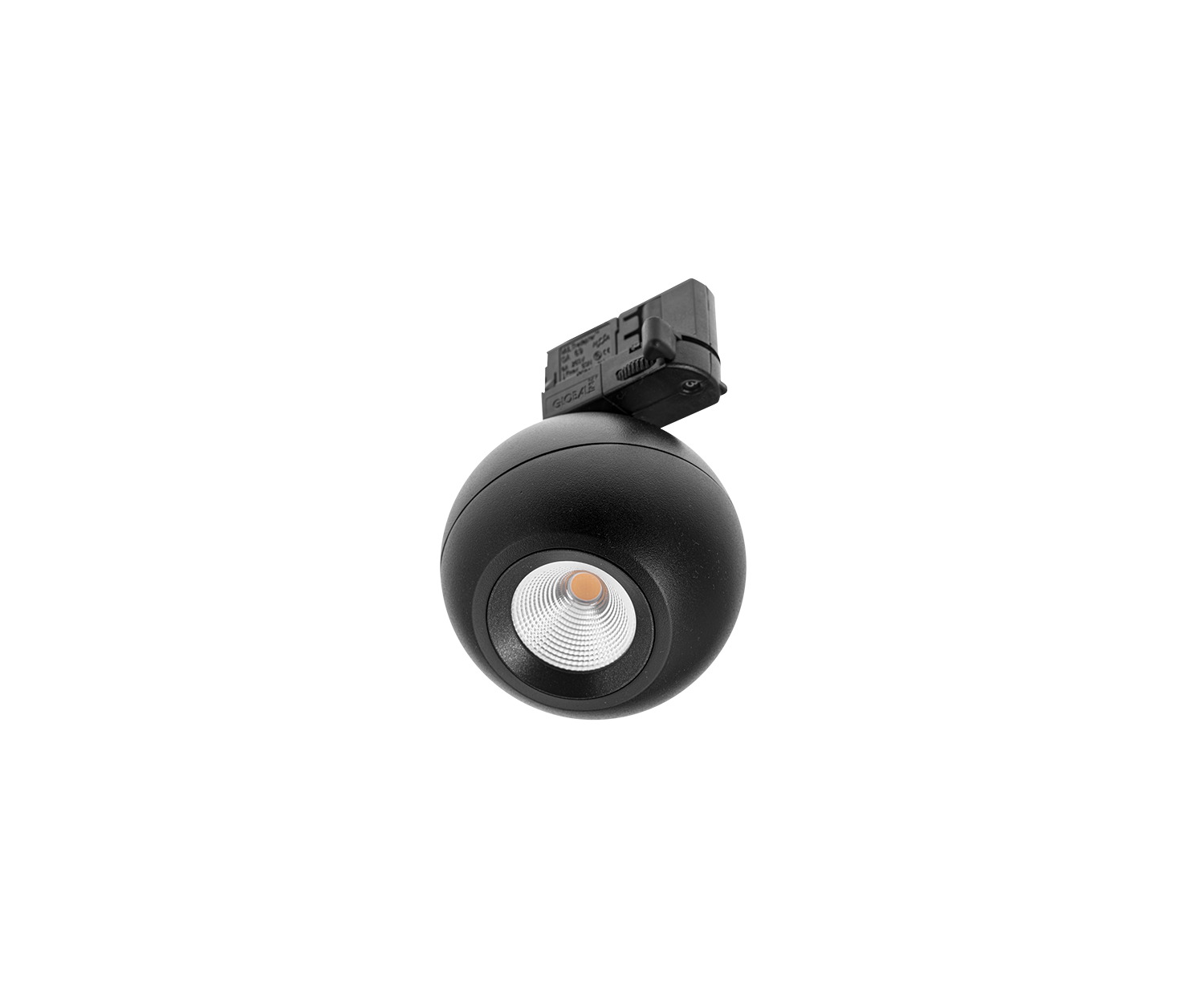 Unibright - 3 fase track light spot 12W zwart triac dimbaar 2700K - MO3F1227B