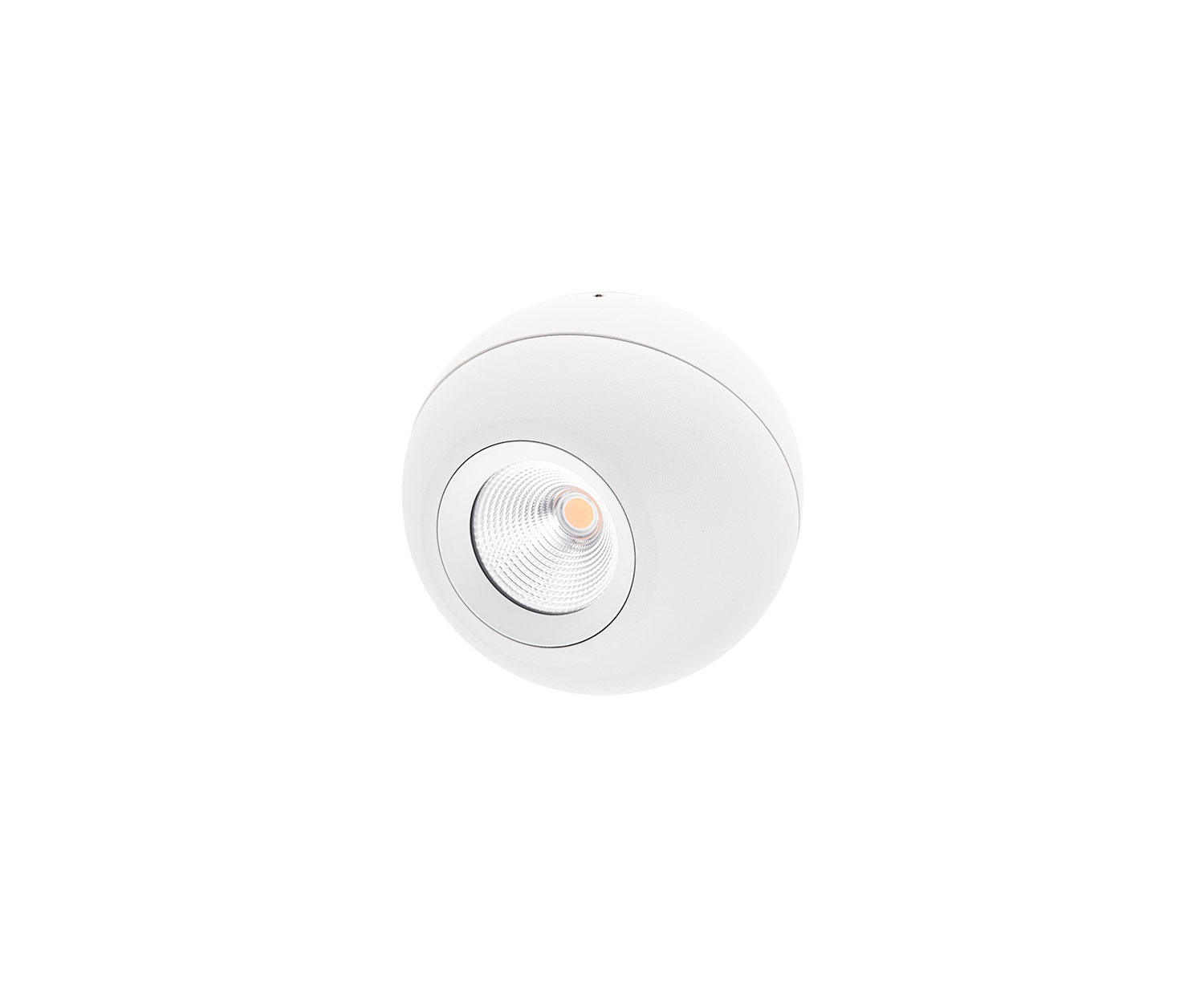 Unibright - Opbouwarmatuur wit richtbaar triac dimbaar 3000K - MOC930W
