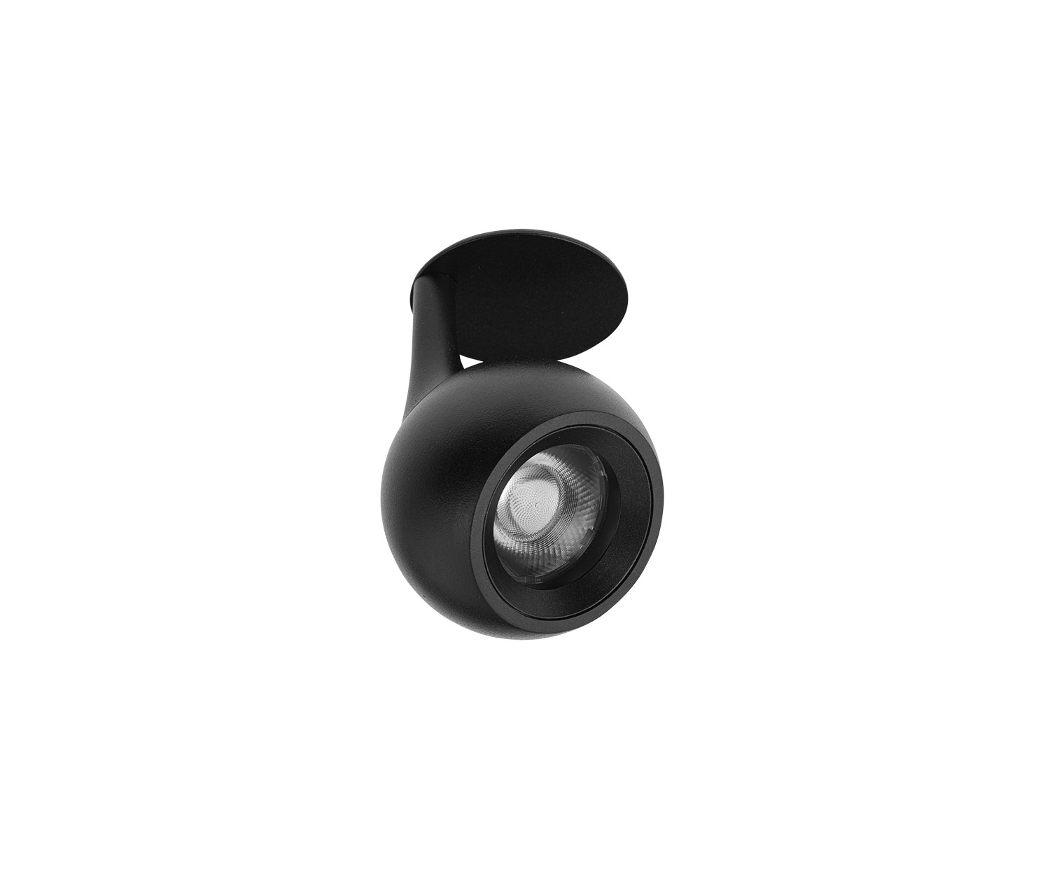 Unibright - Roterende plafondspot trimless zwart 3000K - MOTR927B