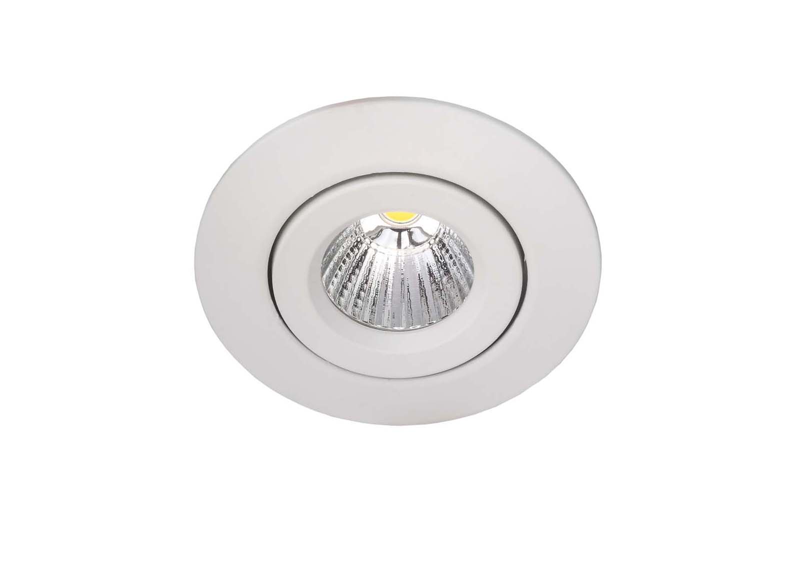 Unibright - Kleine LED inbouwspot COB diam. 53 mm 4W 350 lm 38° - MS4W01