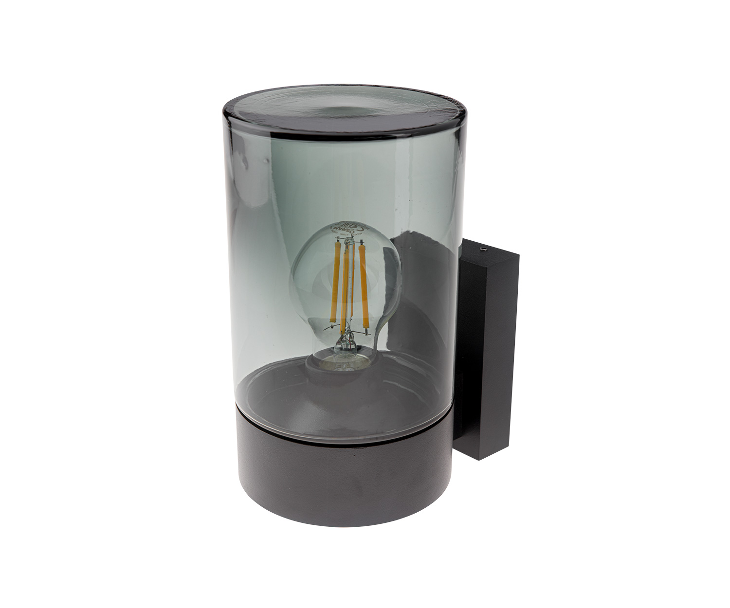 Unibright - Wandarmatuur zwart E27 IP65 - MYWE27B