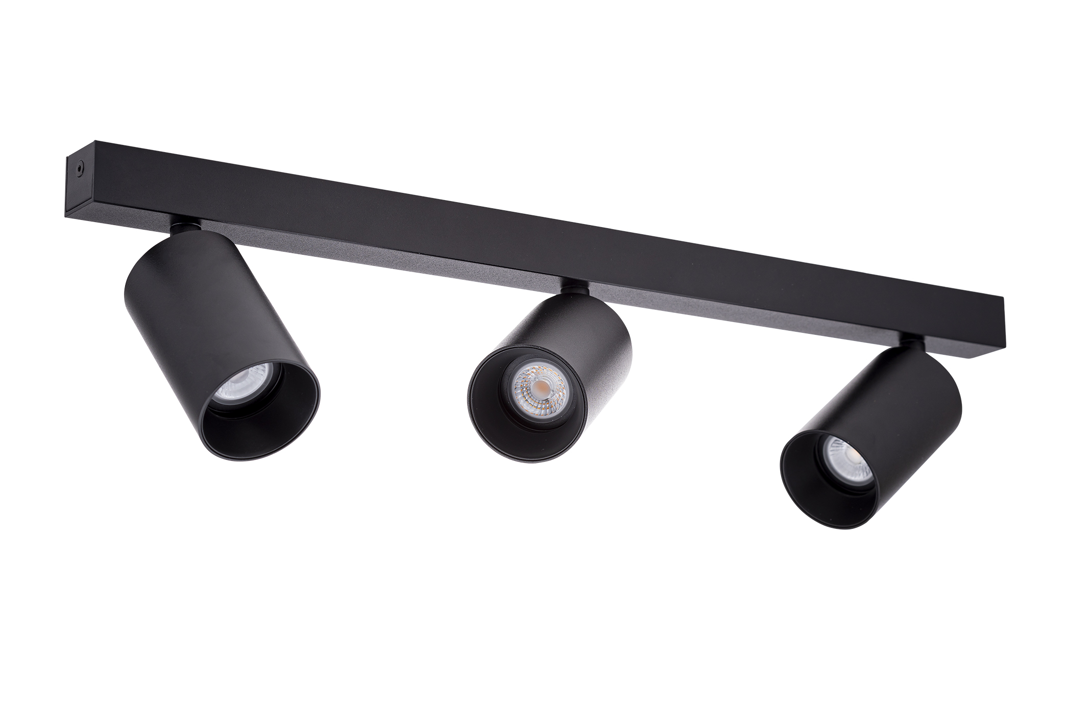 Unibright - Opbouw armatuur zwart lamp 3x Led GU10 6W incl. 560 lm - OR35B27