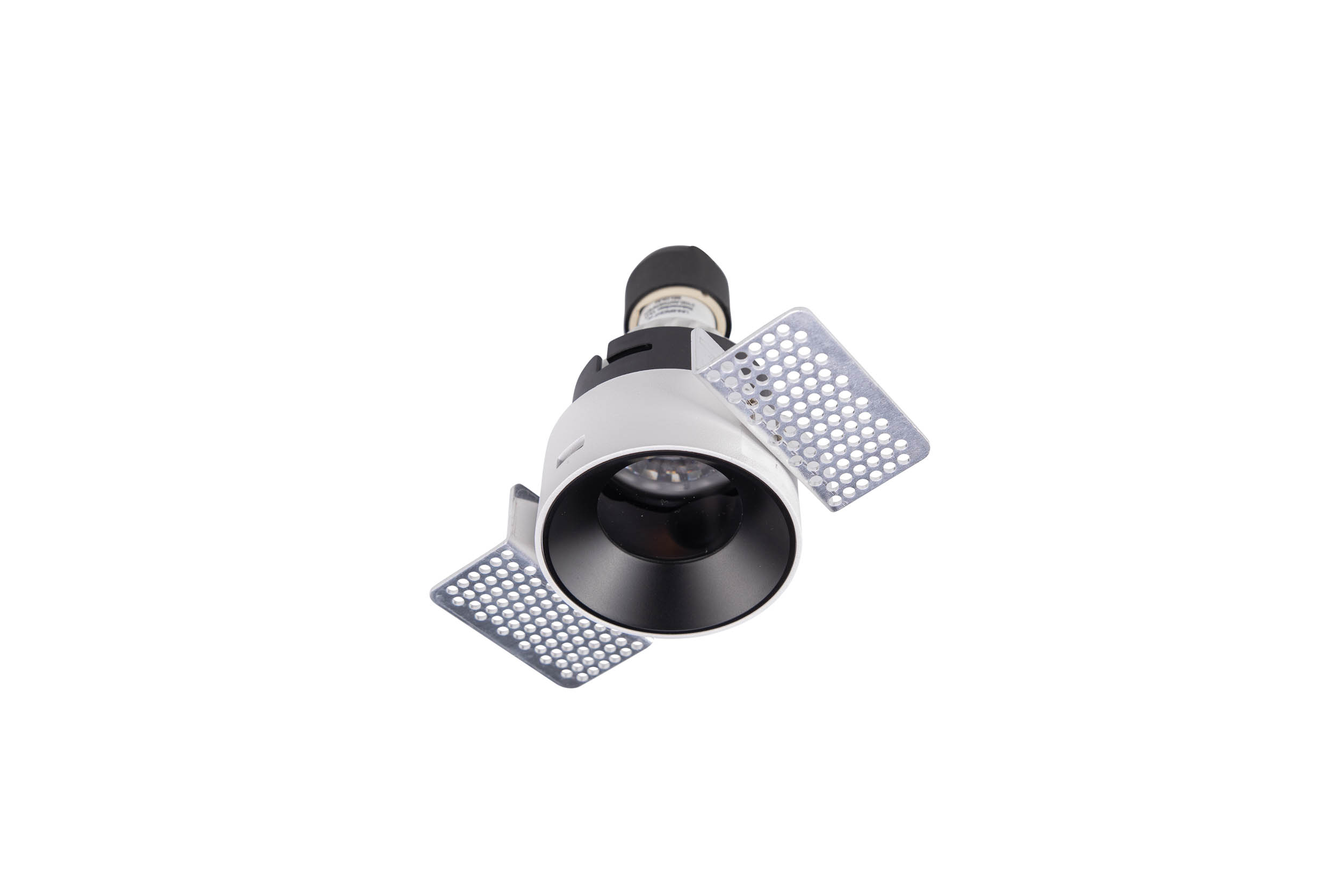Unibright - Trimless downlight, richtbaar zwart incl. LED GU10 6w - TGTRGU10B27