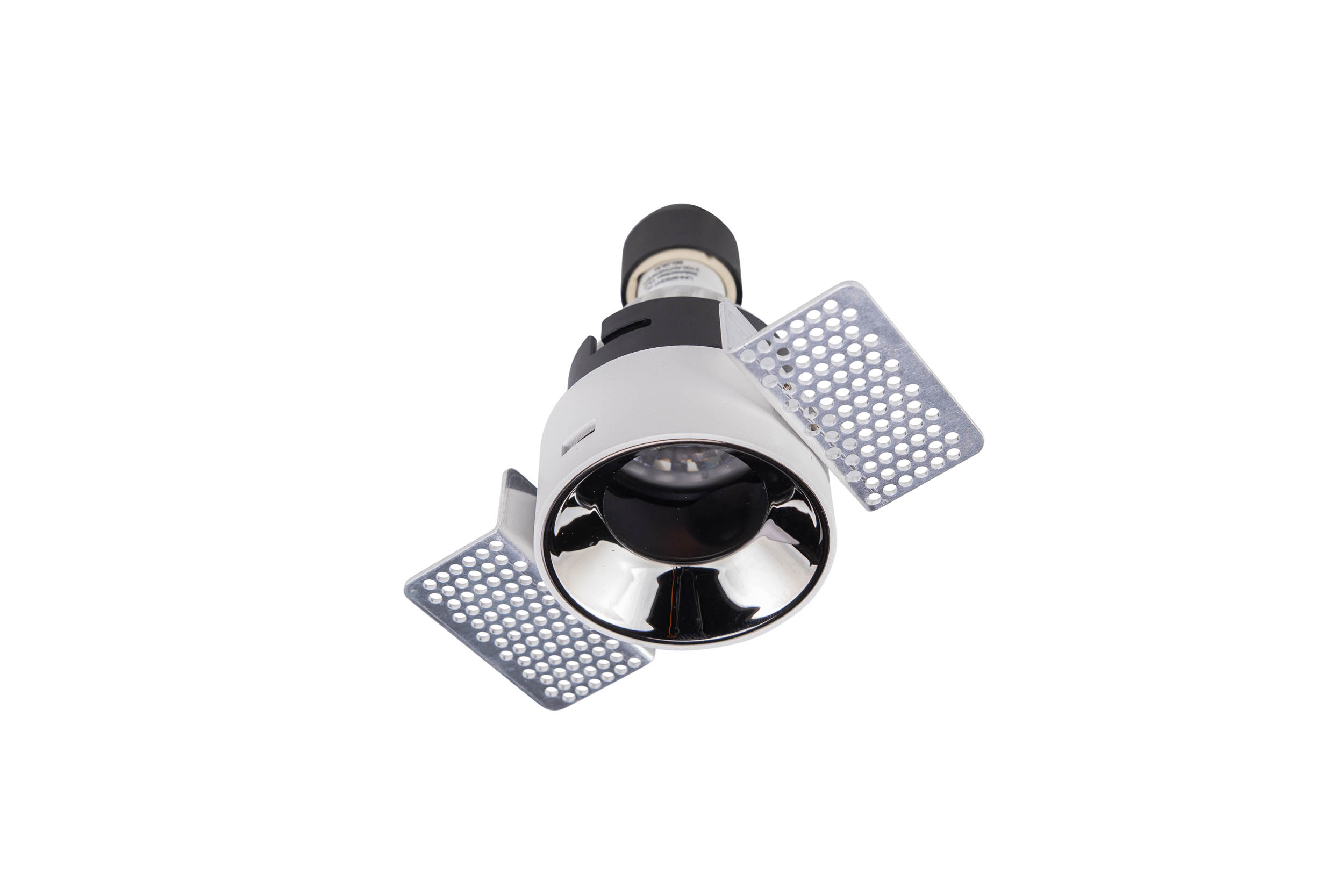 Unibright - Trimless downlight, richtbaar steenkool excl. LED GU10 6 - TGTRGU10CHZL
