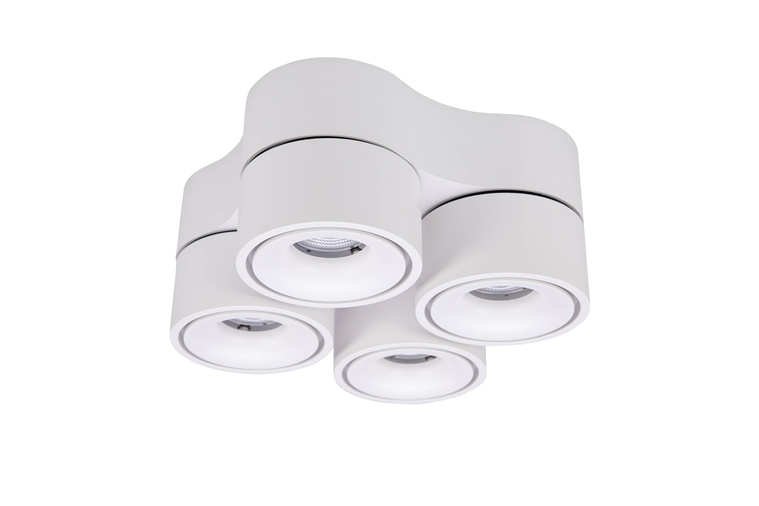 Unibright - Wand of plafondarmatuur led kantelbaar 4x11 W 4x800 lm - TL49W01