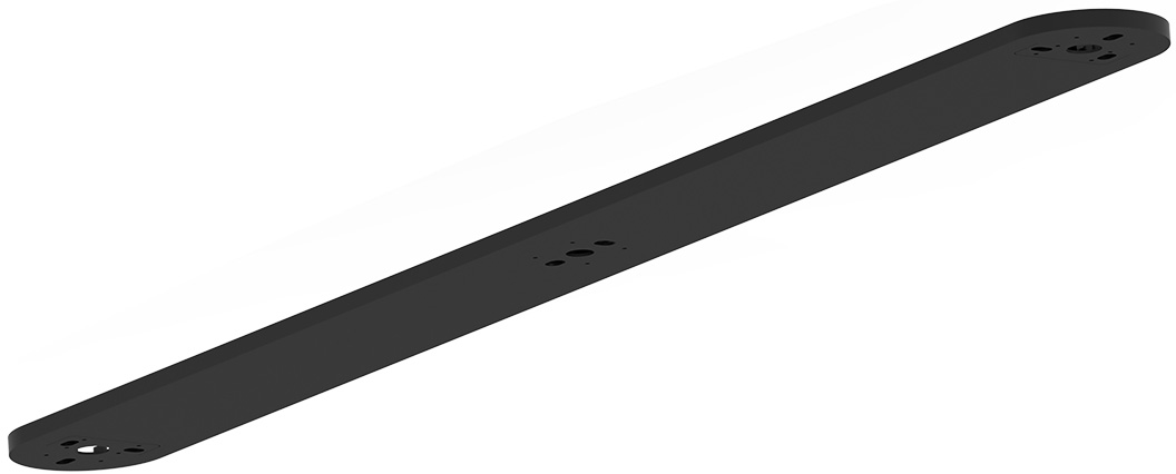 Unibright - Vlakke montageplaat voor 3x Vita armaturen - VITB3B