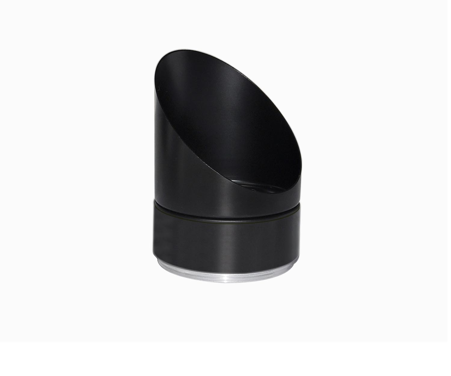 Unibright - Wall washer zwart voor track light spot 38W - WW3800B