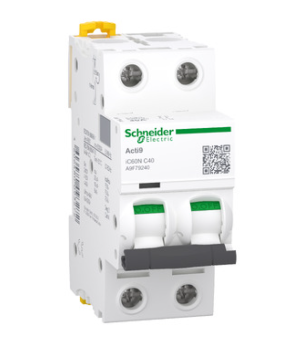 Schneider - Automaat iC60N 2P 40A C - A9F79240