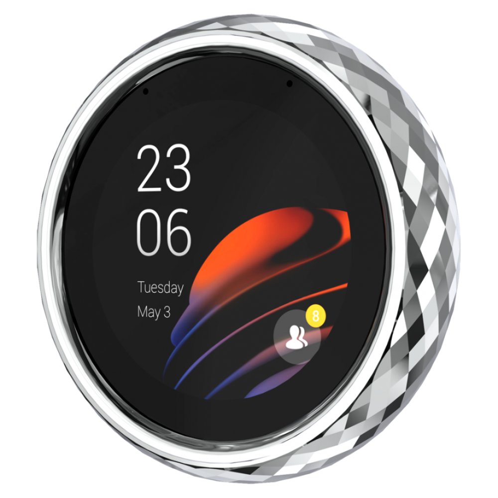 AKUBELA - HyPanel LuxRing met rond 2" scherm, zwart - A59020006