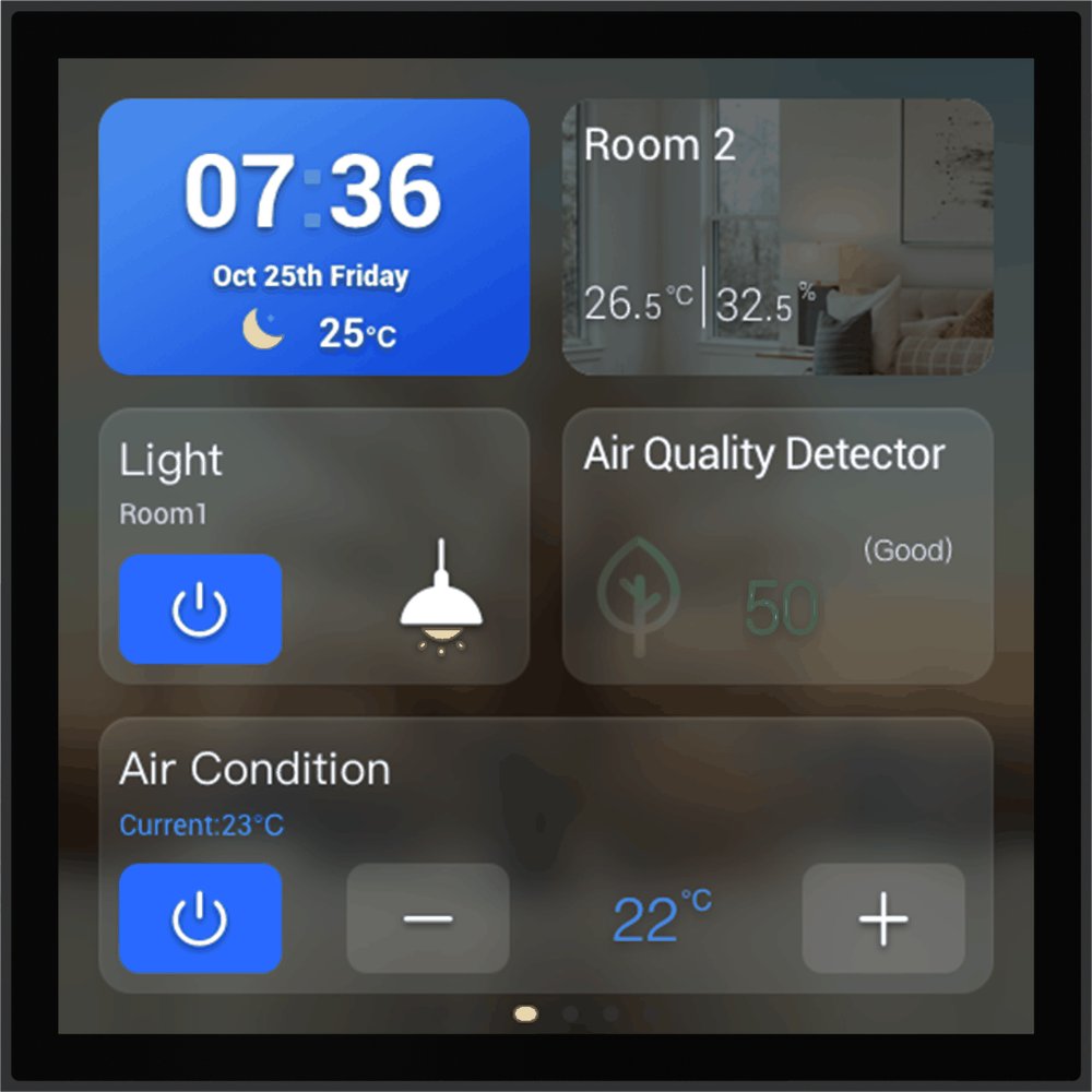 AKUBELA - HyPanel 4" aanraakscherm voor KNX domotica - A59020001