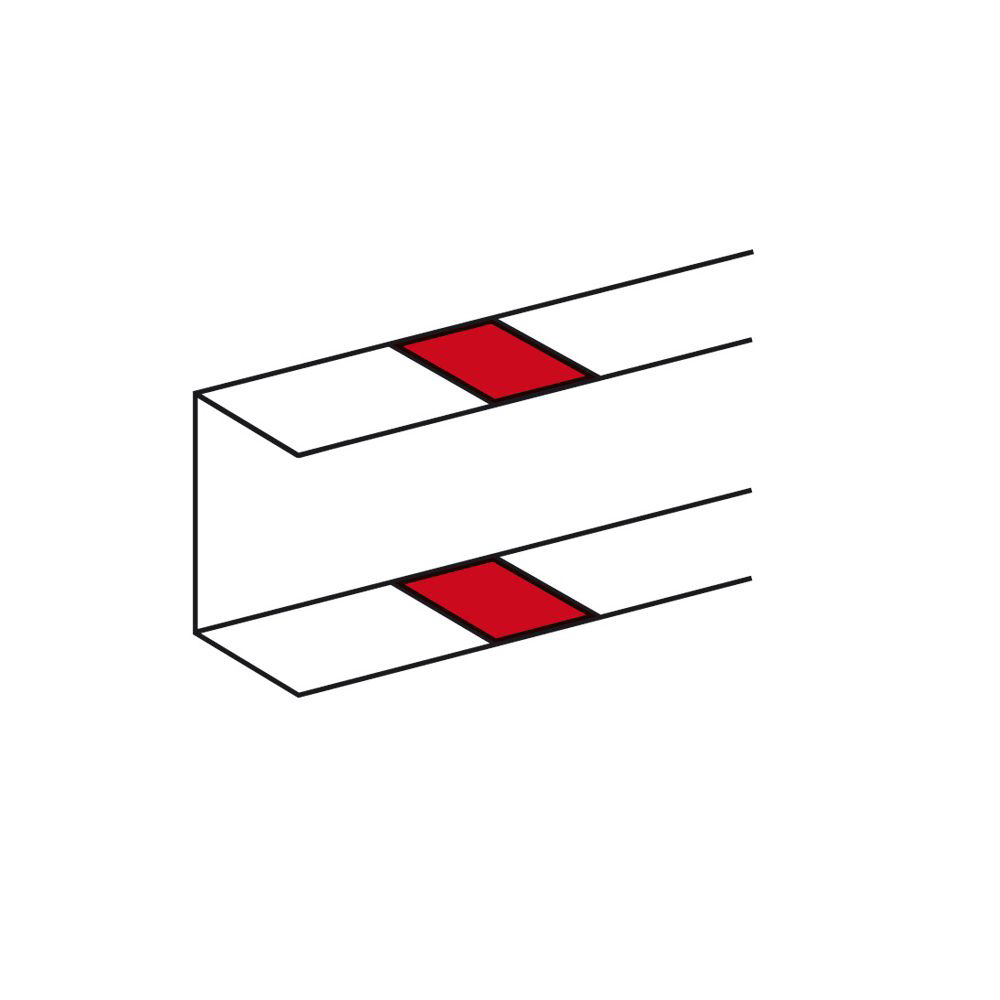 Legrand - Kabelgootafdichting wit voor DLP DESIGN kabelgoten - 010692